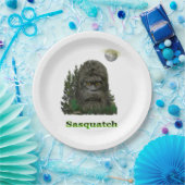 Assiettes En Carton Produits Sasquatch (Fête)