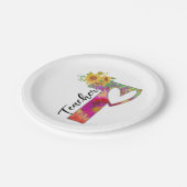 Assiettes En Carton Professeur d'art (Angle)