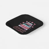 Assiettes En Carton Professeur de lecture tout réservé pour la Saint-V (Angulaire)