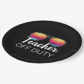 Assiettes En Carton Professeur hors service I (Angle)