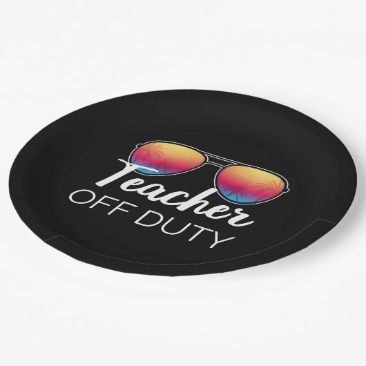 Assiettes En Carton Professeur hors service I (Angle)