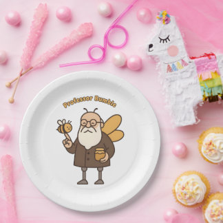 Assiettes En Carton Professor Bumble Party Plates