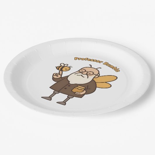 Assiettes En Carton Professor Bumble Party Plates (Angle)