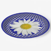Assiettes En Carton Profitez de la beauté de Shasta Daisy (Angle)