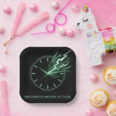 Assiettes En Carton Progress Needs Action (Fête)