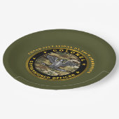 Assiettes En Carton Promotion COLONEL (Angle)