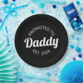 Assiettes En Carton Promu À Daddy Est. 2026 I (Fête)