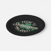 Assiettes En Carton Prone To Shenanigans & Malarkey St Patrick's Day (Angle)