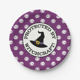 ASSIETTES EN CARTON PROTÉGÉ PAR WITCHCRAFT !