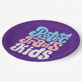 Assiettes En Carton Protéger les plaques de papier Trans-Kids (Angle)