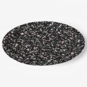 Assiettes En Carton Puces en marbre, marbre, moderne (Angle)