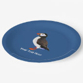 Assiettes En Carton Puffin de l'Atlantique (Angle)