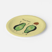 Assiettes En Carton Puits vert encourageant drôle d'appui renversé (Angle)