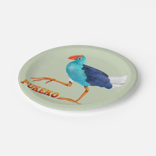 Assiettes En Carton Pukeko (Angle)