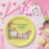 Assiettes En Carton Purim (homonymie) (Fête)