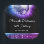 Assiettes En Carton Purple 70th Birthday Party 70's Disco Ball<br><div class="desc">Ajoutez une touche de nostalgie vibrante à vos célébrations du 70e anniversaire avec nos Plaques en papier Disco Ball 70th Birthday Party 70's Purple. Ces assiettes sont conçues pour capter l'énergie et le plaisir de l'ère disco, ce qui en fait le choix idéal pour un billard rétro ou tout événement...</div>