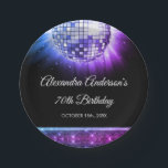 Assiettes En Carton Purple 70th Birthday Party 70's Disco Ball<br><div class="desc">Ajoutez une touche de nostalgie vibrante à vos célébrations du 70e anniversaire avec nos Plaques en papier Disco Ball 70th Birthday Party 70's Purple. Ces assiettes sont conçues pour capter l'énergie et le plaisir de l'ère disco, ce qui en fait le choix idéal pour un billard rétro ou tout événement...</div>