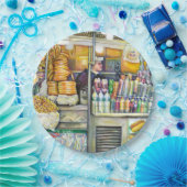 Assiettes En Carton Pushcart Paradise (Fête)