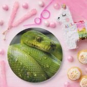 Assiettes En Carton Python (Fête)