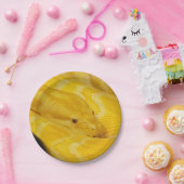Assiettes En Carton Python birman jaune (Fête)