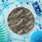 Assiettes En Carton Python Skin (Fête)