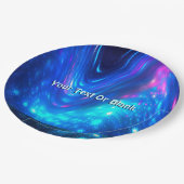 Assiettes En Carton Qaanaaq - Lumières du Nord (Angle)