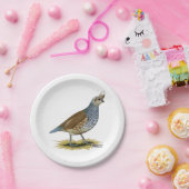 Assiettes En Carton Quail à échelle (Fête)