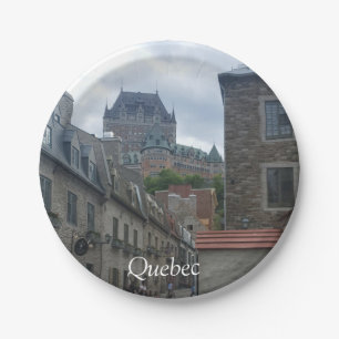 Assiettes En Carton quartier historique de la ville de Québec