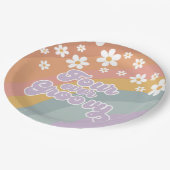 Assiettes En Carton Quatre Arc-en-arc rétro Super (Angle)