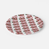 Assiettes En Carton quatre-vingt-dix-huitième nombre de l'anniversaire (Angle)