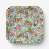 Assiettes En Carton Que La Jungle Soit Avec Toi (Recto)