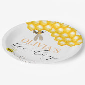 Assiettes En Carton Quel que soit l'âge, le thème de l'abeille (Angle)