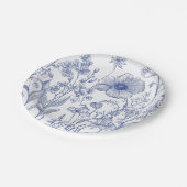 Assiettes En Carton Quelque chose de bleu avant de faire Fête des mari (Angle)