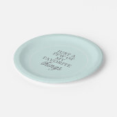 Assiettes En Carton Quelques-unes de mes plaques préférées (Angle)