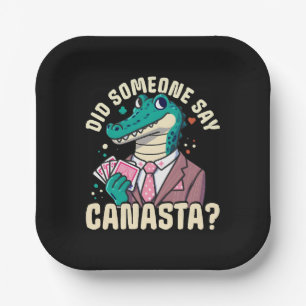Assiettes En Carton Quelqu'Un A Dit Canasta