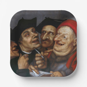 Assiettes En Carton Quentin Matsys - Accord d'achat