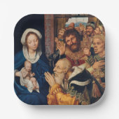 Assiettes En Carton Quentin Matsys - L'Adoration du Magi (Recto)