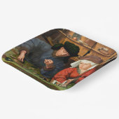 Assiettes En Carton Quentin Matsys - Le Moneylender et sa femme (Angulaire)