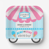 Assiettes En Carton Qu'est-ce que la crème glacée Scoop Parlor Genre R (Recto)