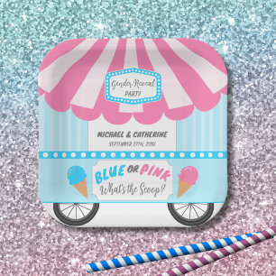 Assiettes En Carton Qu'est-ce que la crème glacée Scoop Parlor Genre R