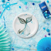 Assiettes En Carton Queue tirée à la main (Fête)