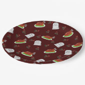 Assiettes En Carton R.I.P. Turquie Plaque de Noël (Angle)