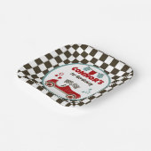 Assiettes En Carton Race Car Fête à thème (Angulaire)