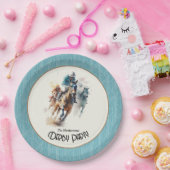 Assiettes En Carton Racehores Derby Party (Fête)