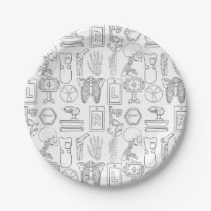 Assiettes En Carton Rad Tech Party