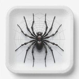 Assiettes en carton Radiant Arachnids