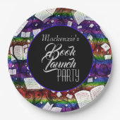 Assiettes En Carton Rainbow Book Launch Party (Devant)