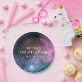 Assiettes En Carton Rainbow Galaxy Anniversaire (Fête)