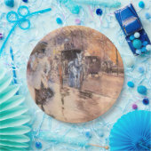 Assiettes En Carton Rainy Day sur Fifth Avenue (New York City) (Fête)