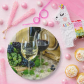 Assiettes En Carton Raisins de vin (Fête)